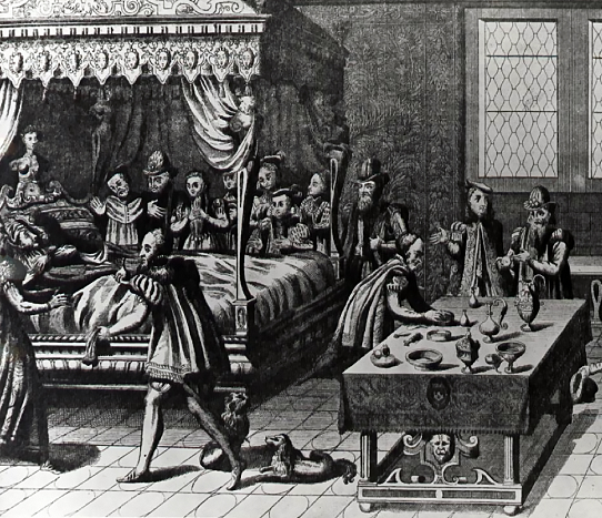 L'agonie d'Henri II  l'htel des Tournelles